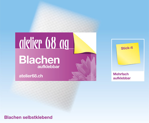 Blache selbstklebend