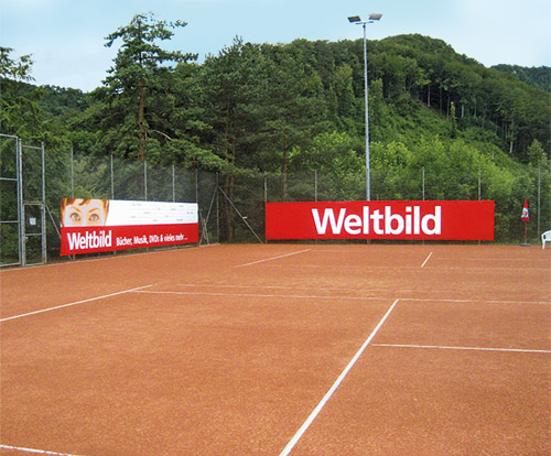 Tennisblenden aussen